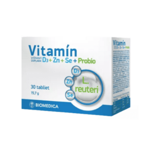 BIOMEDICA Vitamín D3 + zinok + selén + probio 30 ks vyobraziť