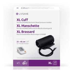 LIVSANE XL Manžeta k tlakomeru na rameno 22-45 cm k monitoru krvného tlaku 1 ks vyobraziť