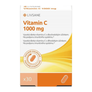 LIVSANE Vitamín C 1000 mg depot s postupným uvoľňovaním 30 tabliet vyobraziť