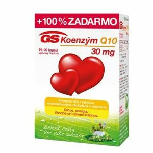 Gs Koenzým q10 30 mg vyobraziť