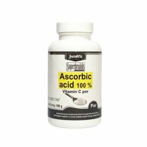 JUTAVIT Vitamín C 100% Ascorbic acid prášok 160 g vyobraziť