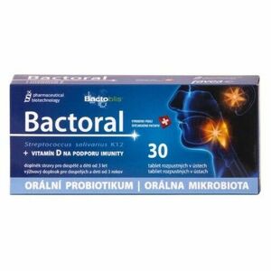 BACTORAL+ Vitamín D 30 tabliet vyobraziť