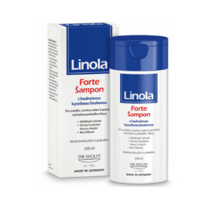 LINOLA Forte šampón na suchú a svrbivú pokožku hlavy s kyselinou linolovou 200 ml vyobraziť