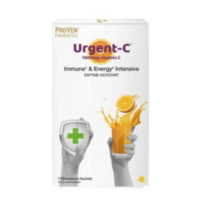 PRO-VEN Urgent-c immune & energy intensive daytime vrecúška so šumivým práškom 7 ks vyobraziť