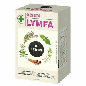 LEROS Očista lymfa bylinná čajová zmes nálevové vrecká 20 x1, 5 g vyobraziť