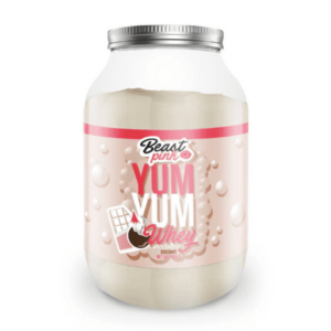GYMBEAM Beastpink yum yum whey protein choco & coconut 1000 g vyobraziť