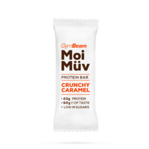 GYMBEAM Moi müv protein bar crunchy caramel tyčinka 60 g vyobraziť
