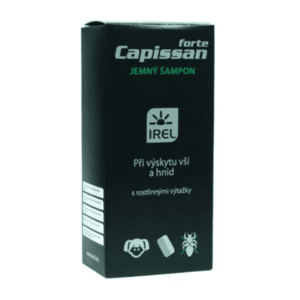 CAPISSAN Forte jemný šampón pri výskyte vší a hníd 200 ml + hrebienok Set vyobraziť