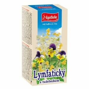 APOTHEKE Čaj lymfatický s túžobníkom bylinný čaj v nálevových vreckách 20x1, 5 g vyobraziť