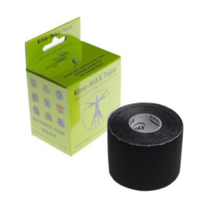 KINE-MAX Super-pro cotton kinesiology tape čierna tejpovacia páska 5 cm x 5 m 1 ks vyobraziť