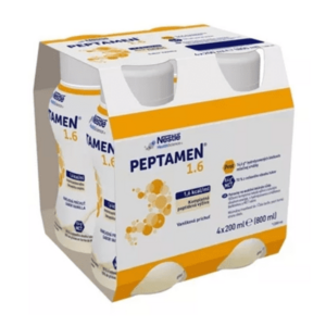 PEPTAMEN 1.6 vanilková príchuť sol peptidová výživa 4 x 200 ml 800 ml vyobraziť