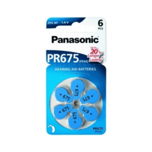 PANASONIC PR675 batérie pr44 do načúvacích prístrojov 6 ks vyobraziť