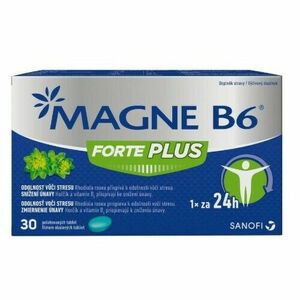 MAGNE B6 Forte plus 30 tabliet vyobraziť