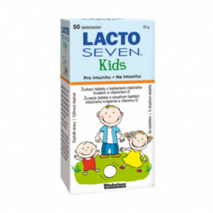 VITABALANS Lactoseven kids displej žuvacie tablety 9 x 50 ks vyobraziť