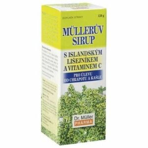 MÜLLEROV Sirup s islandským lišajníkom a vitamínom C 245 ml vyobraziť
