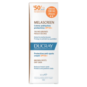 DUCRAY Melascreen ochranný krém SPF50+ proti pigmentovým škvrnám 50 ml vyobraziť