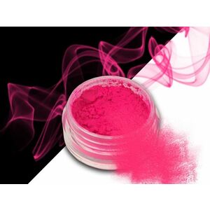 Ráj nehtů Smoke pigment - Neon Pink vyobraziť