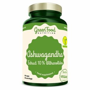 GREENFOOD NUTRITION Ashwagandha extract 10% withanolides 90 kapsúl vyobraziť