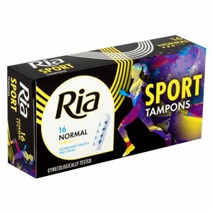 RIA Tampony Sport Normal 16 kusov vyobraziť
