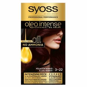 SYOSS Oleo Intense Farba na vlasy 3-22 Polnočná bordó vyobraziť