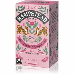 Hampstead Tea London Wild Rosehip & Hibiscus BIO porciovaný čaj 20 ks vyobraziť