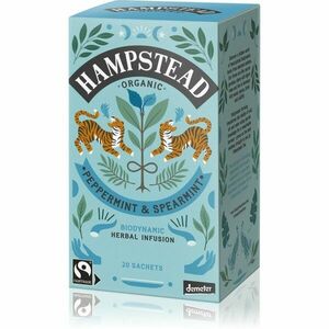 Hampstead Tea London Peppermint & Spearmint BIO porciovaný čaj 20 ks vyobraziť