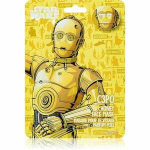 Mad Beauty Star Wars C3PO hydratačná plátienková maska s medom 25 ml vyobraziť