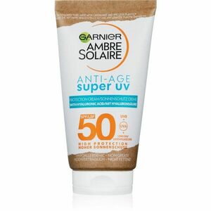 Garnier Ambre Solaire Super UV ochranný krém na tvár proti vráskam SPF 50 50 ml vyobraziť
