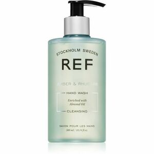 REF Hand Wash luxusné hydratačné mydlo na ruky Amber & Rhubarb 300 ml vyobraziť