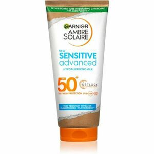 Garnier Ambre Solaire Sensitive Advanced opaľovacie mlieko pre citlivú pokožku SPF 50+ 175 ml vyobraziť