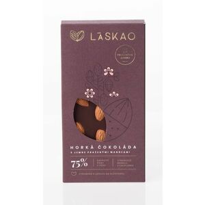 Laskao Horká čokoláda s mandľami vyobraziť