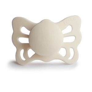 FRIGG Butterfly anatomický silikónový cumlík Cream, 0-6m vyobraziť