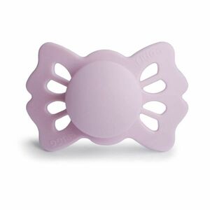 FRIGG Lucky symetrický silikónový cumlik Soft Lilac, 0-6m vyobraziť