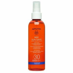 APIVITA Bee Sun Safe Satin Touch Tan Perfecting Body Oil SPF30, 200ml vyobraziť