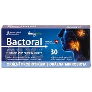 BACTORAL+vitamín D (Pharmaceutical Biotechnology) tbl mnd 1x30 ks vyobraziť