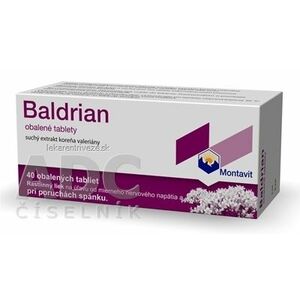 Baldrian tbl obd 300 mg (blis.PVC/PVDC/Al) 1x40 ks vyobraziť