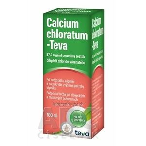 CALCIUM CHLORATUM-TEVA sol por (fľ.skl.hnedá) 1x100 ml vyobraziť