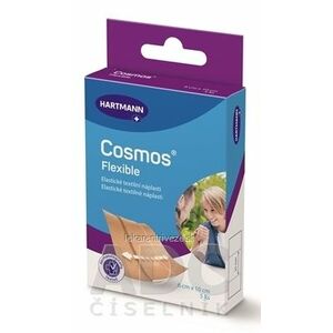 COSMOS Flexible náplasť na rany, elastická textilná (6x10 cm) 1x5 ks vyobraziť