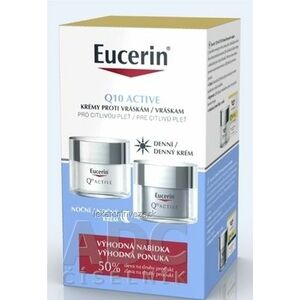 Eucerin Q10 ACTIVE DUO denný krém 50 ml + nočný krém 50 ml (zľava na 2.produkt) 1x1 set vyobraziť