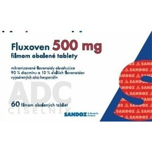 Fluxoven 500 mg tbl flm (blis.PVC/Al) 1x60 ks vyobraziť