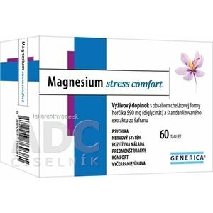 GENERICA Magnesium stress comfort tbl 1x60 ks vyobraziť