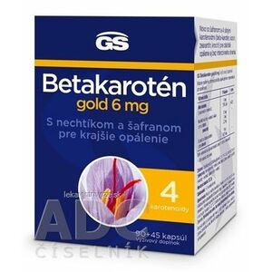 GS Betakarotén gold 6 mg cps s nechtíkom a šafranom 90+45 (135 ks) vyobraziť