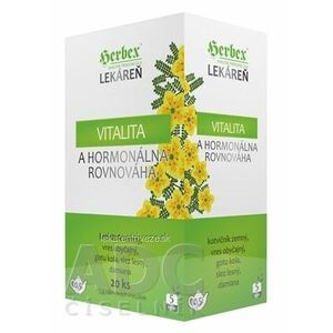 HERBEX Lekáreň VITALITA a hormonálna rovnováha bylinná zmes, čaj 20x3 g (60 g) vyobraziť