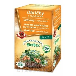 HERBEX OBLIČKY s rakytníkom bylinná zmes (wellness tea) 20x3 g (60 g) vyobraziť