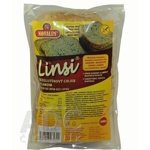 LINSI - bezgluténový chlieb s ľanom 1x300 g vyobraziť