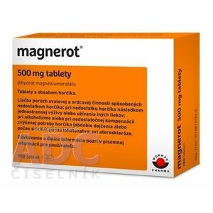 MAGNEROT 500 mg tbl (blister PVC/PVDC/Al) 1x100 ks vyobraziť