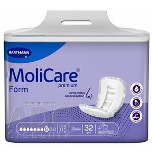 MoliCare Premium Form 8 kvapiek vkladacie plienky, savosť 3017 ml, 1x32 ks vyobraziť