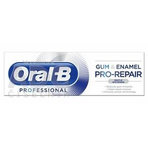 Oral-B GUM & ENAMEL PRO-REPAIR Gentle Whitening zubná pasta 1x75 ml vyobraziť