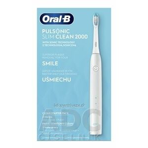 Oral-B PULSONIC SLIM CLEAN 2000 White sonická zubná kefka 1x1 ks vyobraziť