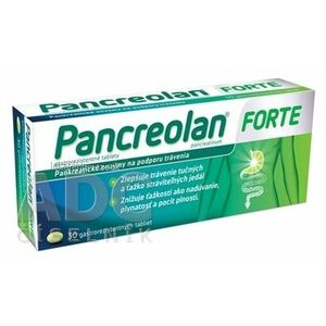 Pancreolan FORTE tbl ent 220 mg (blis.PVC/PVDC/Al) 1x30 ks vyobraziť